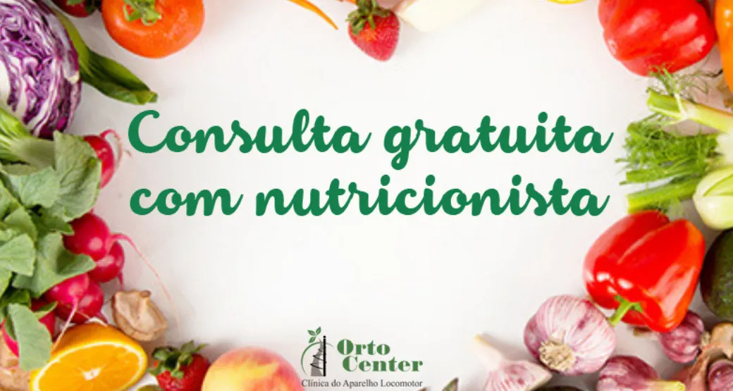 Consulta gratuita com nutricionista