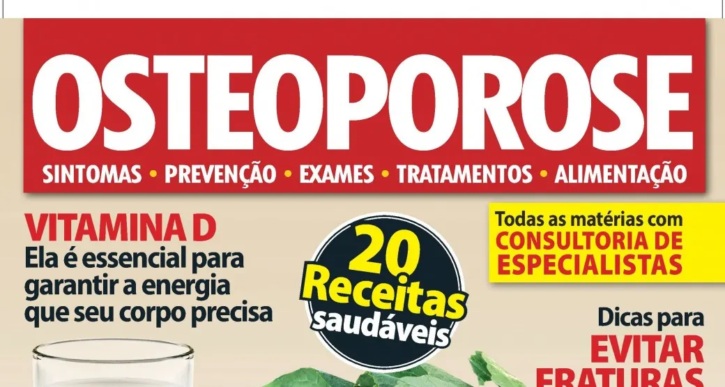 Orto Center é destaque na edição especial sobre osteoporose da Revista Mais Saúde