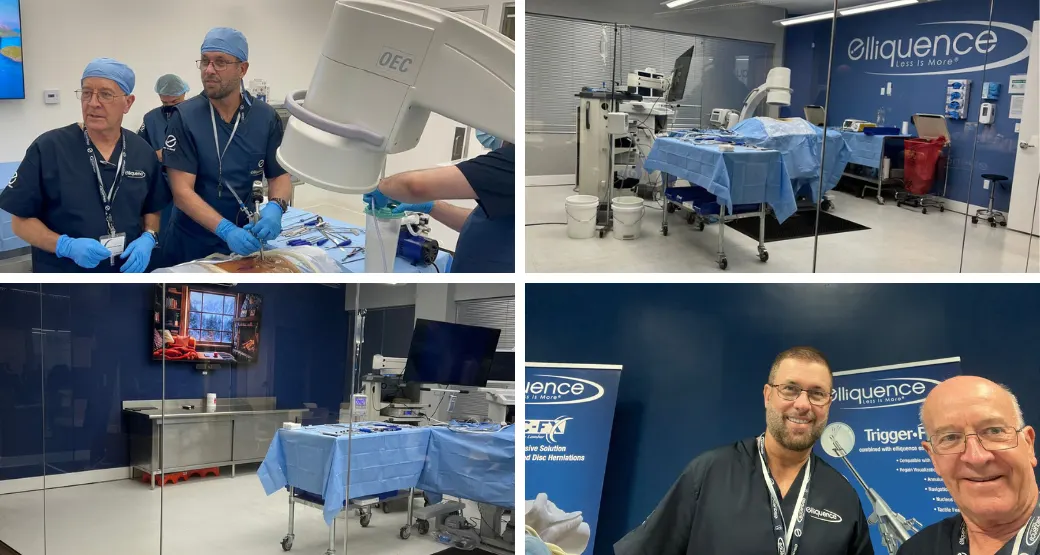 Centro de Treinamento Cirúrgico da ELLIQUENCE recebe médicos da Orto Center