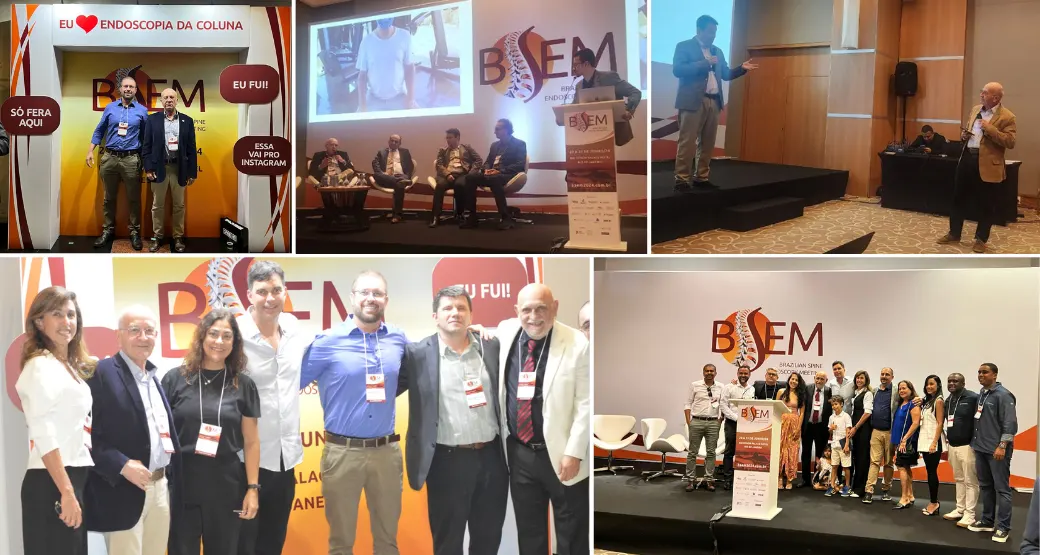 Cirurgiões da Orto Center participam de Congresso anual de Endoscopia da Coluna