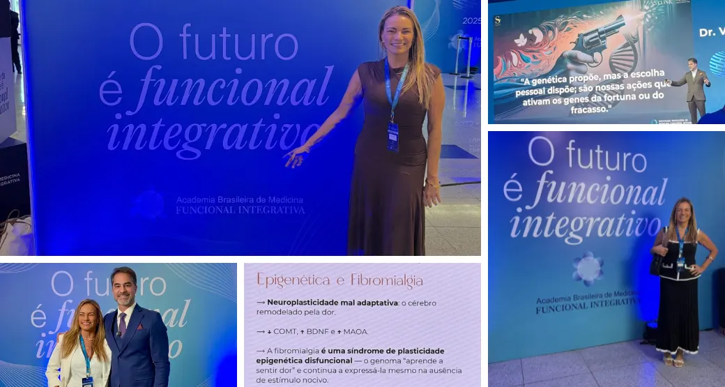 Dra. Bárbara Gouvêa ortopedista da Orto Center participou do Segundo Congresso Brasileiro de Medicina Funcional Integrativa