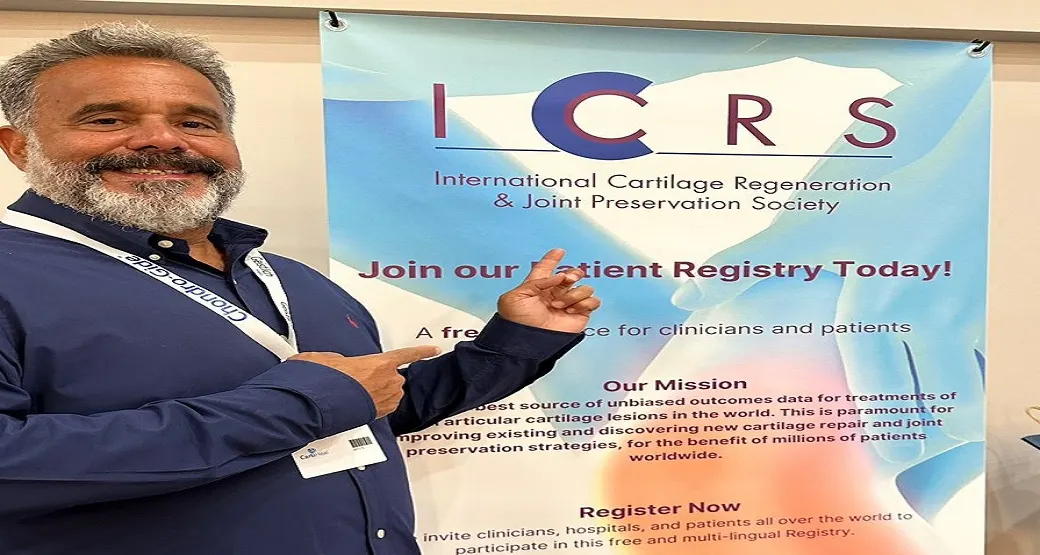 Ortopedista da Orto Center participa de Reunião Internacional sobre cartilagem óssea